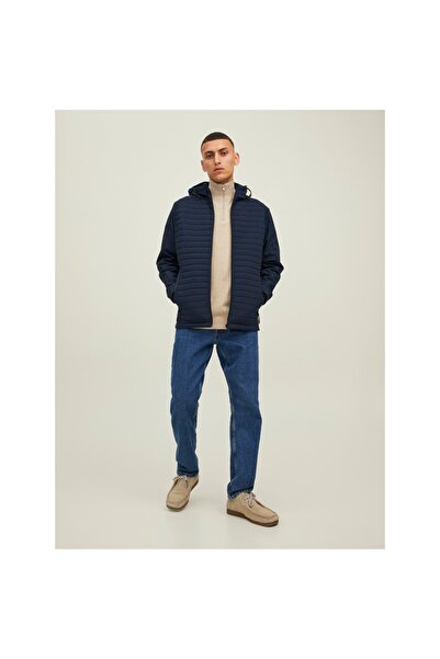 Jack & Jones Jack&jones Kapüşonlu Lacivert Erkek 3m Thinsulate Mont 12215938
