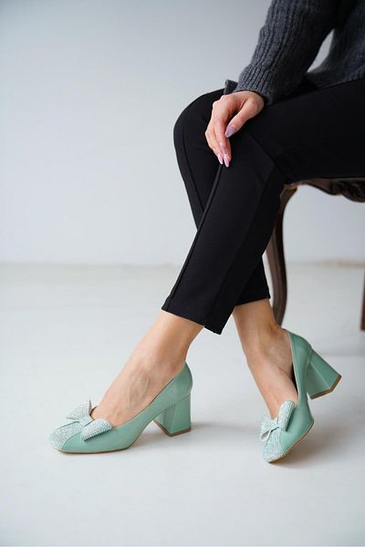 Çaçaroz Ayakkabı Pantofi clasici cu toc marime Bow Stone