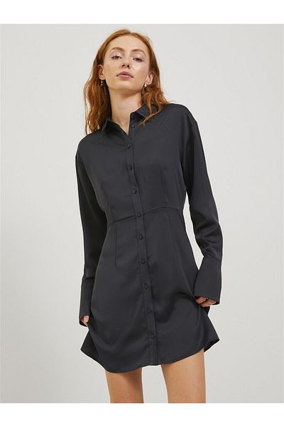 Jack & Jones Jack&Jones Black Women's Shirt Dress -12246571