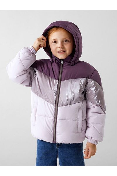name ıt Hooded Plum Girl's Puffer Jacket13218494