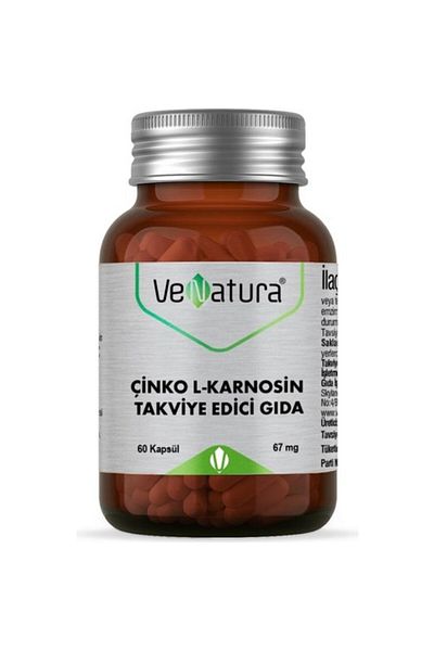 VeNatura Zinc L-carnosine 30 Capsules - Unflavored