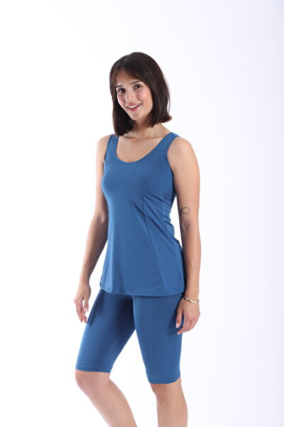 My-o Set de costume de baie tankini pentru femei cu colanți și laptop - 38-52