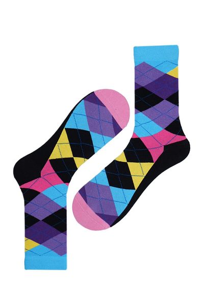 The Socks Company Patterned Multicolored Women's Socks 23kdcr270k