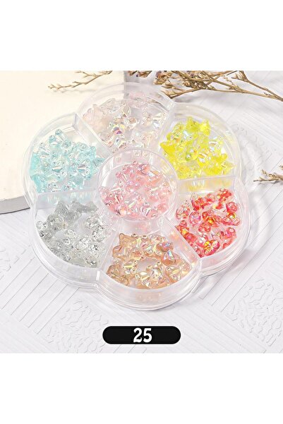 Vıola Project 1 Kutu Tırnak Süsleme - Nail Art El Sanatları Aksesuarları Karı...