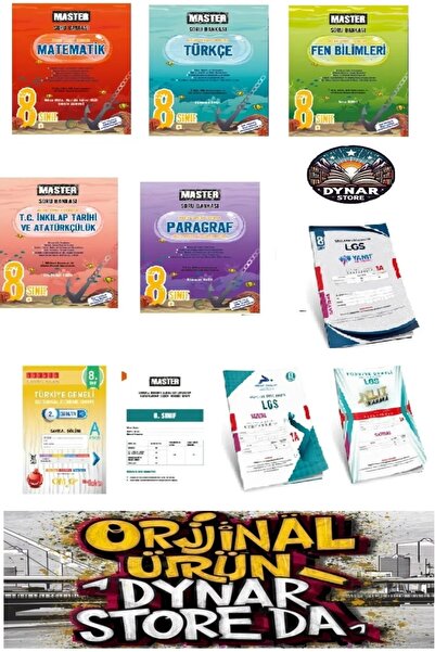Okyanus Yayıncılık Okyanus 8. Sınıf Master Tüm Dersler Soru Bankası Ve Omega,...