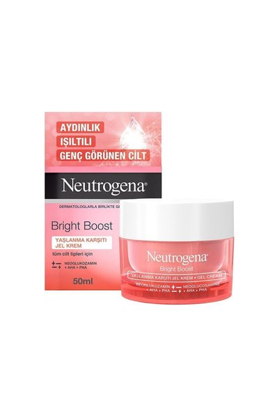 Neutrogena BRİGHT BOOST YAŞLANMA KARŞITI CİLT YENİLEME JEL KREM 50 ML GKHAİR772