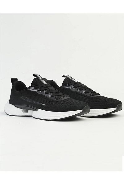 Pierre Cardin PCI-10033 Imported Black White Men's Sports Shoes