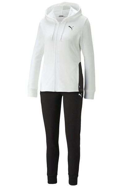 All white puma sweatsuit hotsell