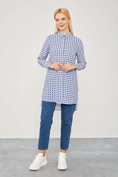 Levidor Saks Square Pattern Tunic