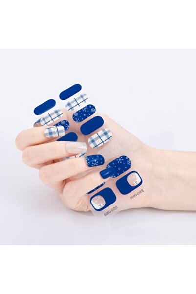 Beauty Box Winter Uzun Ömürlü Jel Tırnak Sticker Oje Kurutucu Hediyeli Semi C...