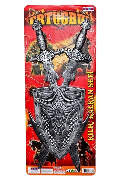 Shem مجموعة لعبة السيف والدرع الكبيرة الحجم، مجموعة لعب مكونة من 3 قطع