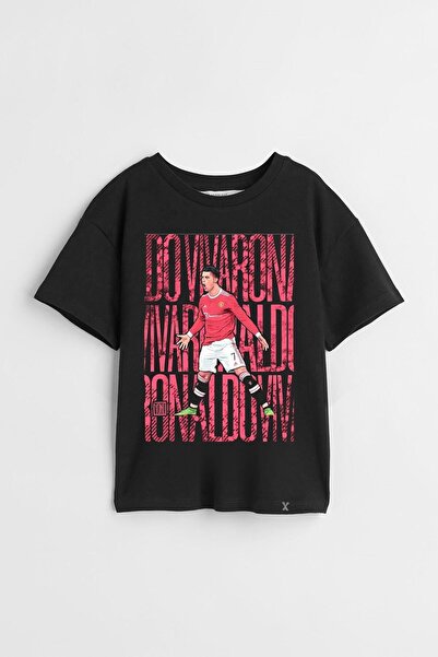 Darkia تي شيرت للأطفال مطبوع بتصميم كريستيانو رونالدو Cr7 للجنسين