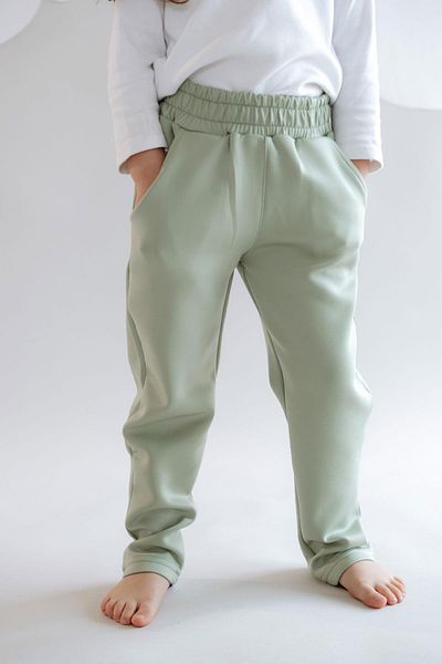 C&City Girl's Straight Leg Sweatpants 870 Pistachio Green