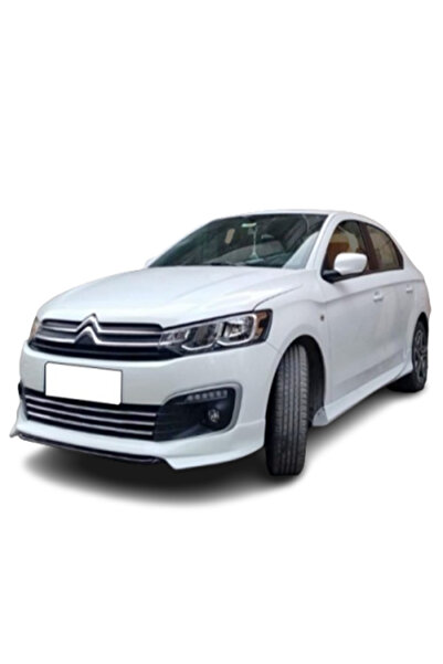 plastik body kit Citroen C-Elysee Uyumlu Makyajlı Ön Tampon Eki (Plastik)