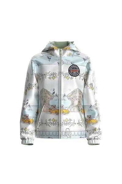 Guess HOODED LS WINDBREAKE