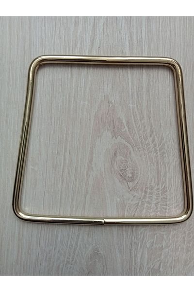 hobi duragı Gold Metal Square Bag Handle