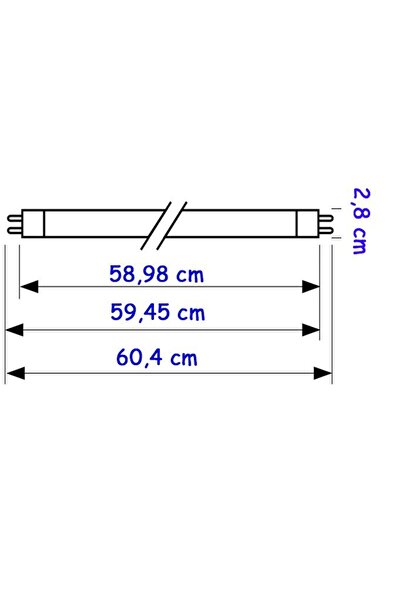 Philips Master 18W/865 T8 Floresan Ampul Beyaz 60 cm Floresan Lamba