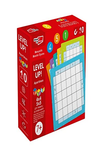 Dikkat Atölyesi Yayınları LevelUp! 10 - Apartman Sudoku