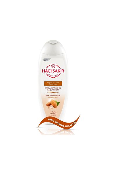 Hacı Şakir Haci Sakir 500ml Almond Shampoo