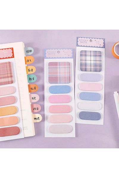 sibga tasarım Colorful Postit Post-it Post It.Bookmark Bookmark Postit Sticker Note Paper Paper Postit 120 Sheets