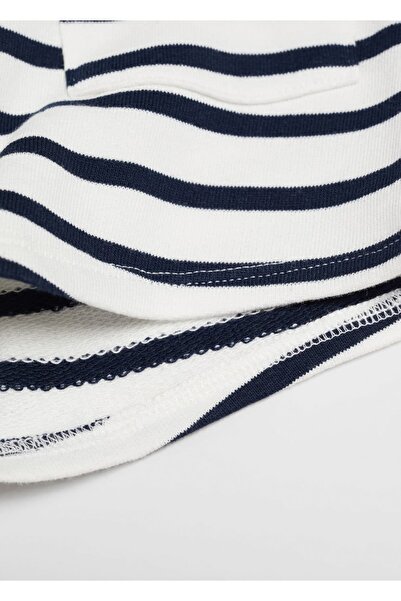 MANGO Baby Çizgili pamuklu şort