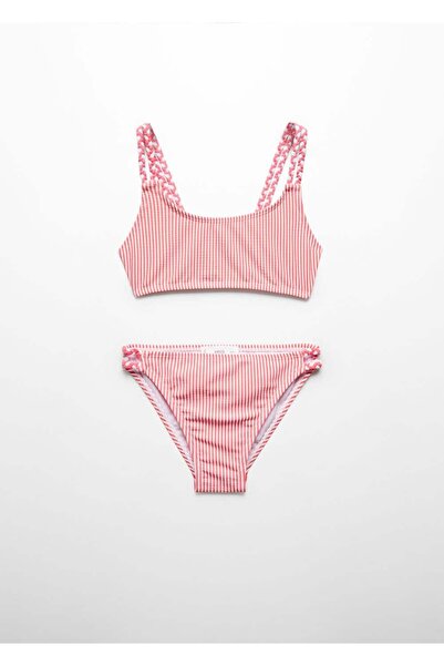 MANGO Kids Striped Bikini