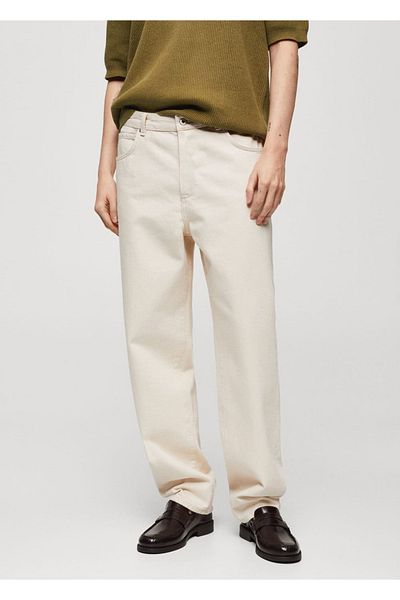 MANGO Man Bequem geschnittene Baumwolljeans