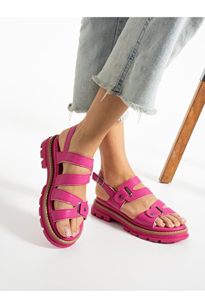 Alemdar Shoes ROOM Fuchsia Women's Sandals