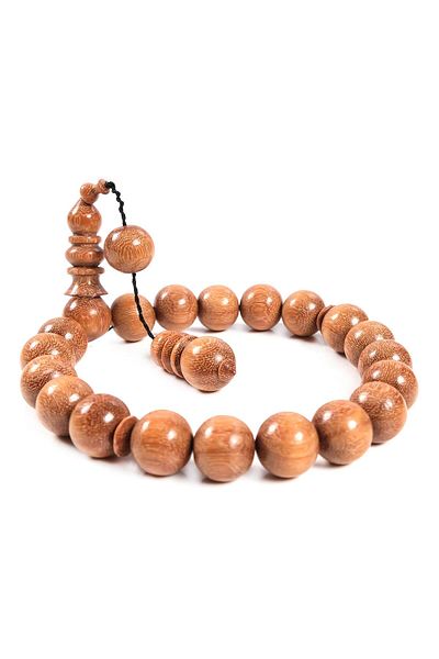 TESBİHCİBABA Mascot Boy Asya Chestnut Prayer Beads from the Heart of Music