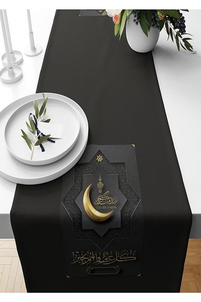 Bertille Home Seria Ramadan 140x40 cm Runner imprimat digital (din Rama)