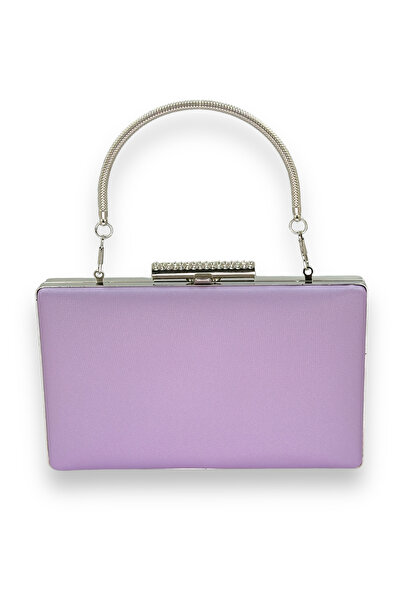 Biçanta Culoarea liliac, fără zgârieturi, fără amprente, rochie de seară din satin mat, geantă de seară, portofoliu, clutch, logodnă de nuntă