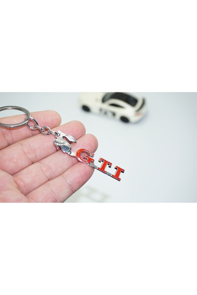 DK Tuning Breloc bidirecțional din metal cromat cu logo-ul iepurelui care ale...