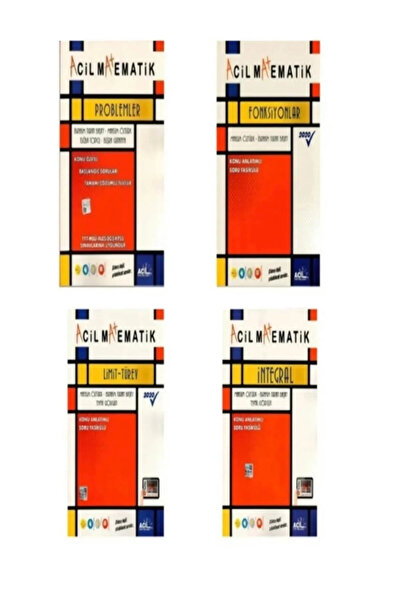 Bilgi Sarmal Yayınları 2024 Acil Problemler Integral Fonksiyon Logaritma Fasi...