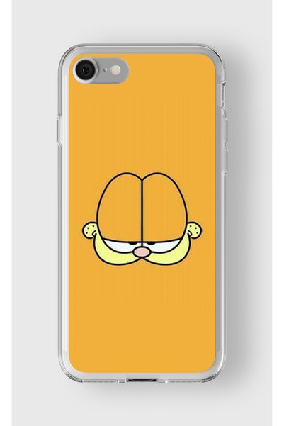 Multitronic حافظة شفافة مطبوعة بتصميم غارفيلد متوافقة مع هاتف Iphone 7 Plus و...