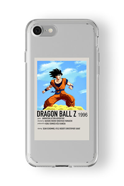 Multitronic حافظة شفافة مطبوعة بتصميم ملصق Dragon Ball Z Minimalist متوافقة م...