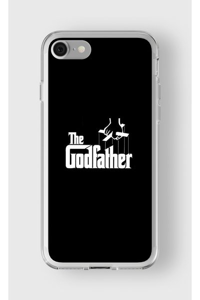 Multitronic حافظة شفافة مطبوعة بتصميم العراب متوافقة مع هاتف Iphone Se 2020 و...