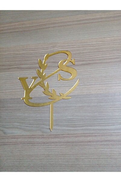 guluslazerkesim 20 CM PASTA SÜSÜ BAŞ HARF PLEKSİ