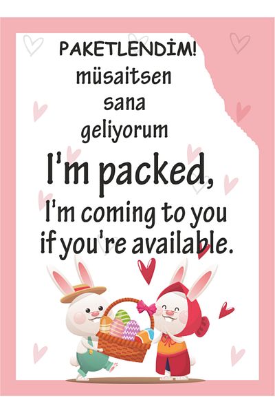 ButikSosyetik Referee Packaged - Turkish and English 5,2x8,2 cm 100 Pieces