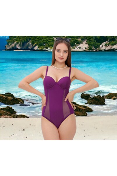 Shopiolog Μαγιό με φαρδύ ρυθμιζόμενο λουράκι