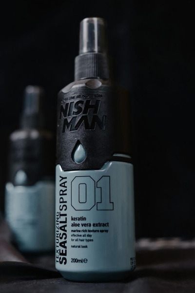 NISHMAN Hacim Ve Dolgunluk Veren Deniz Tuzu Saç Spreyi 200 ml