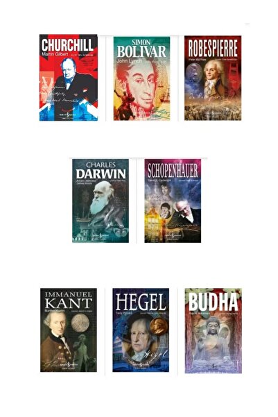 TÜRKİYE İŞ BANKASI KÜLTÜR YAYINLARI Churchill - Simon Bolivar - Robespierre -...