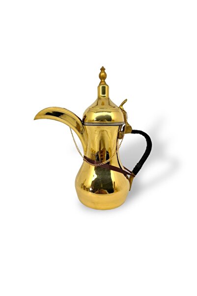 Ardıç Endüstriyel Arabic Mırra Coffee Pot- Bakır Mırra Cezvesi - Delle - Bakı...