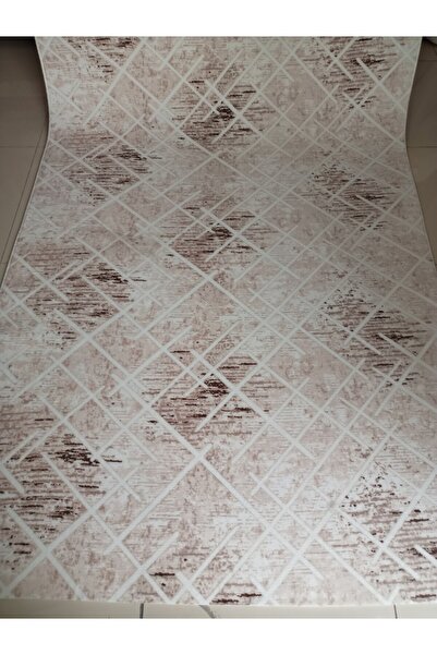 Venüs Bej Yumuşak Dokulu Yıkanabilir Kaymaz Dört Mevsimlik Salon, Banyo, Balkon, Genç Odası Kesme Halı