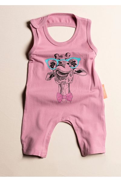 Lemonkids Giraffe Patterned Kids Jumpsuit
