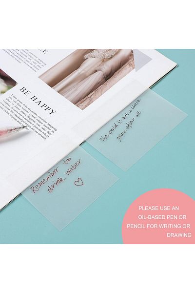 Janissary 6 Transparent Notes - 76x76mm Translucent Post-it
