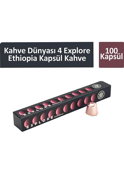 Kahve Dünyası 4 Explore Ethiopia - 100 Capsules Coffee