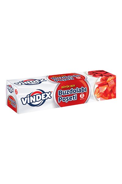 Vindex Refrigerator Bag, Large Size, 30x45 cm, 15 Pieces