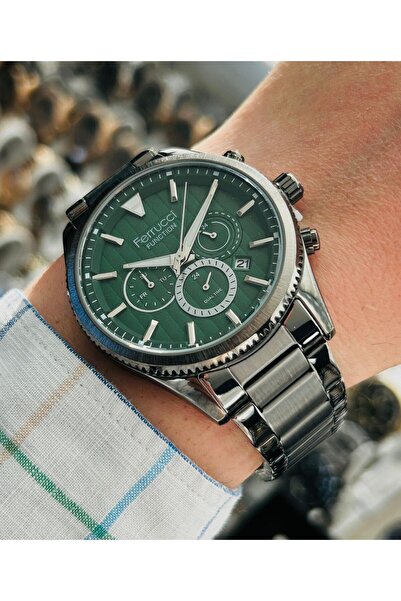 Ferrucci Fcf.13907fm.04 Ferruci Erkek Kol Saati Aktif Fonksiyon Ve Iki Yıl Ga...