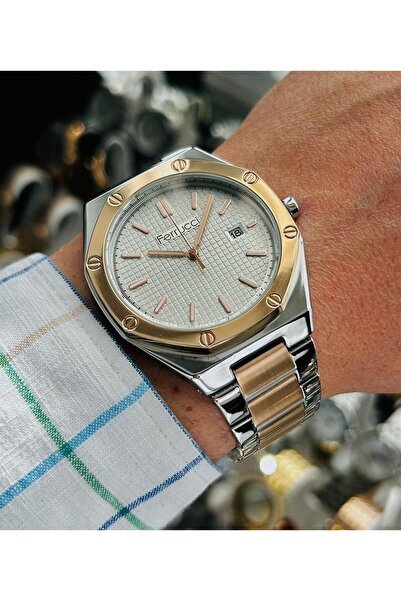 Ferrucci Fcf 0922 12715m.03 Ferruci Erkek Kol Saati Aktif Fonksiyon