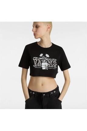 Cropped vans t shirt on sale